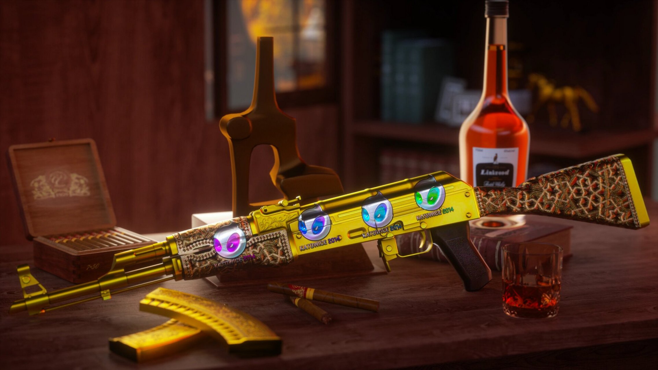 csgo赛博朋克高清4k壁纸 可真的帅哇