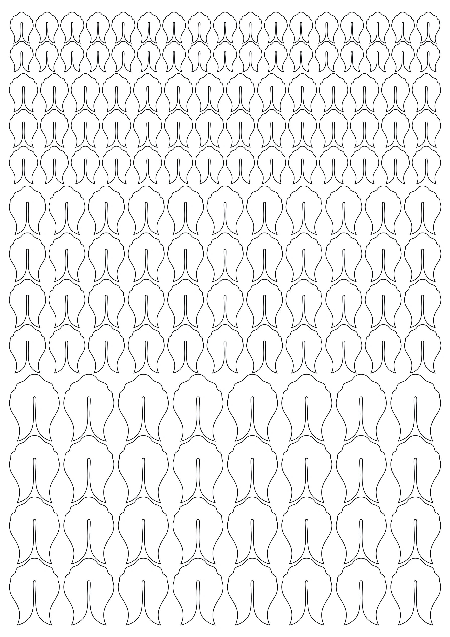 立体牡丹缠花图纸