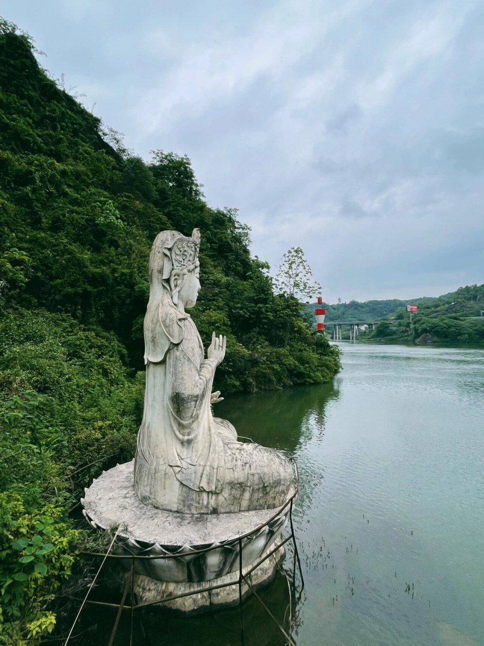 合川海佛寺水观音图片