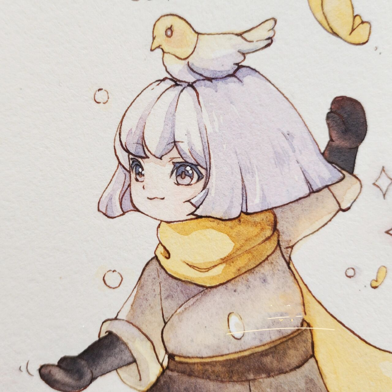 光遇头像‖小平菇_无偿头像02 无偿稿02是可爱的小平菇啊63 61