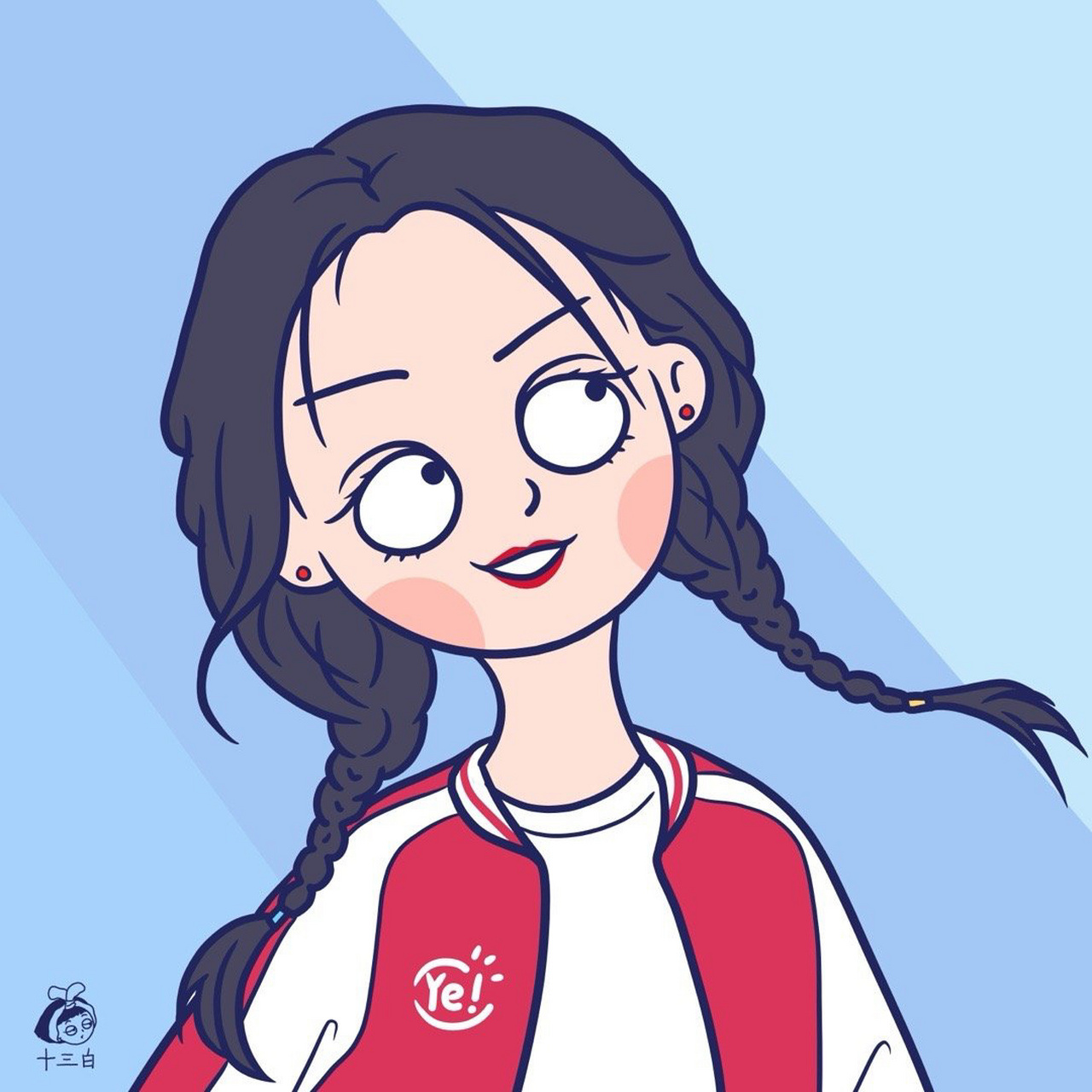 男生女生插画头像 可随意配对情头 原创插画 我画过的一些好看的男生