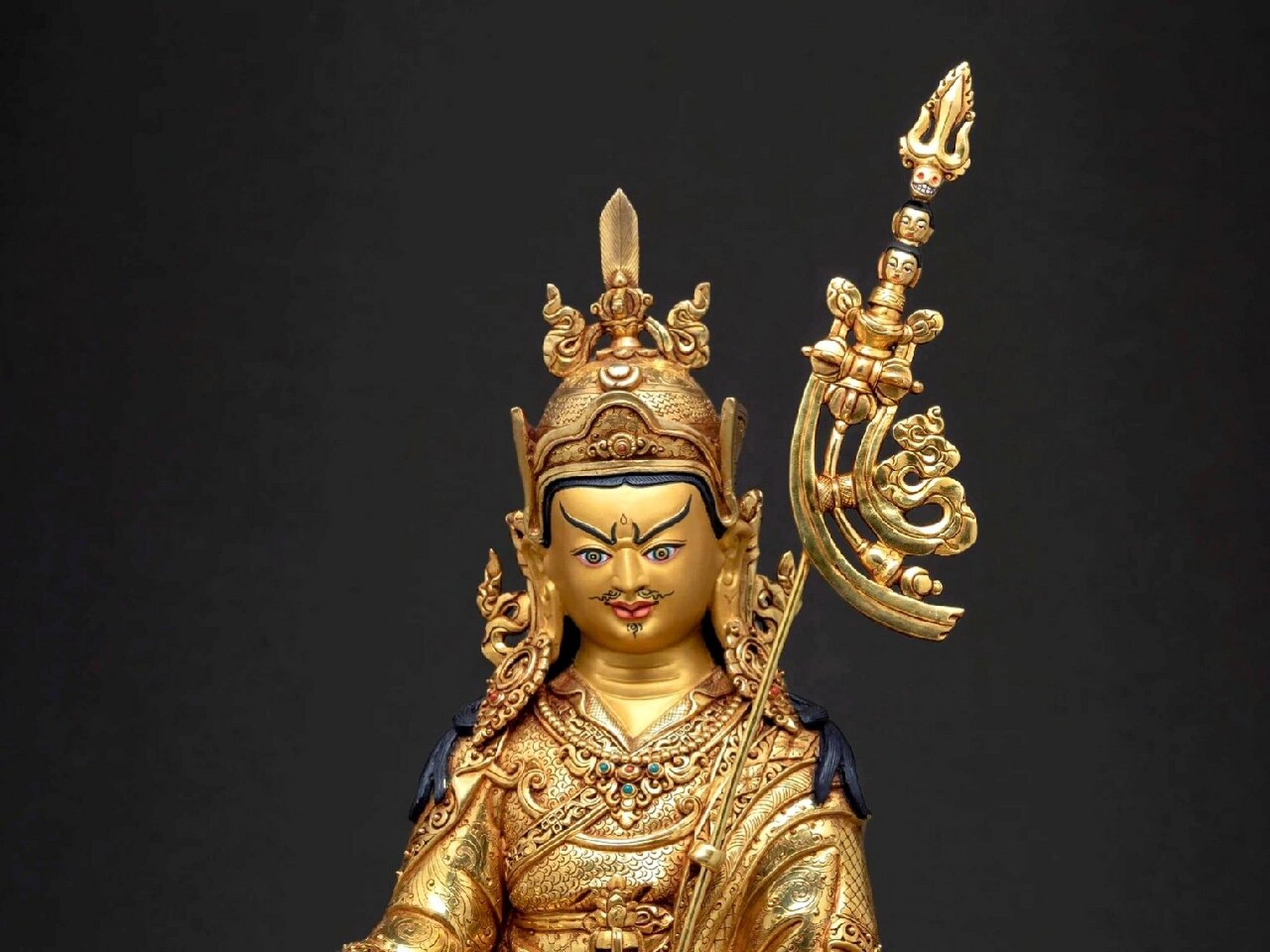 莲花生大士|藏传佛教的创始人以及传奇人物 莲花生大士是弥陀身,观音