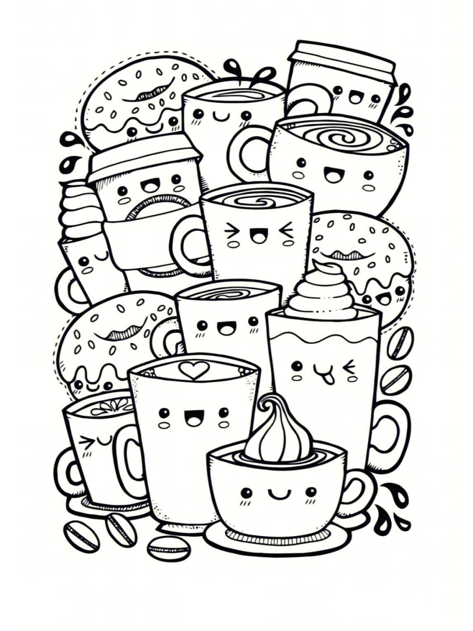 幼儿园涂色素材可打印