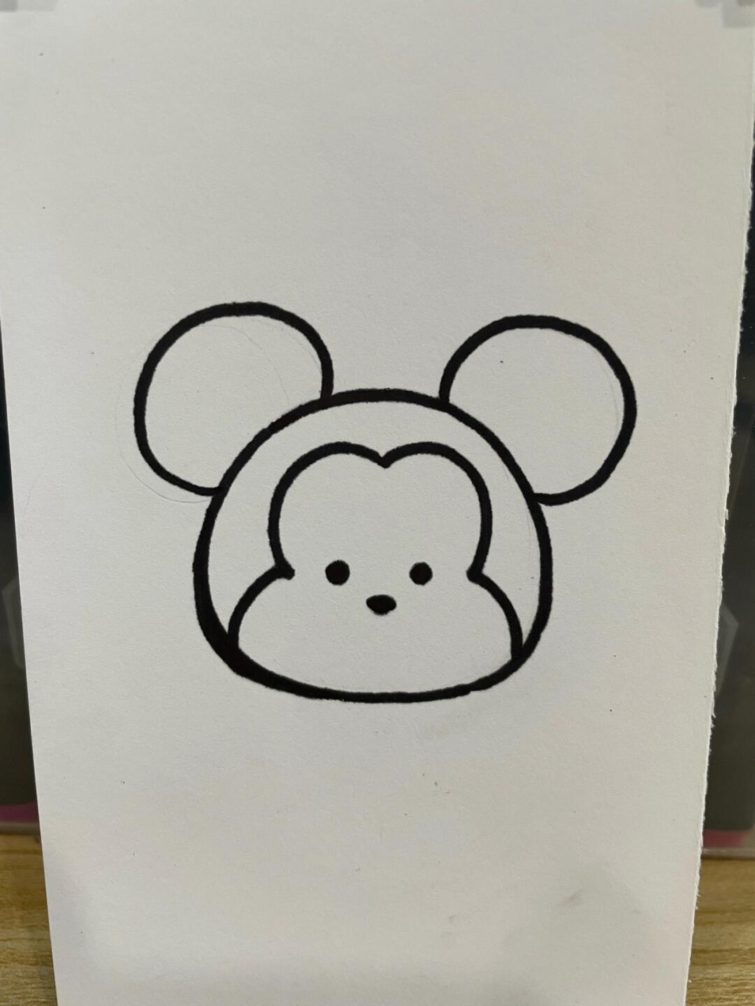 6步画米老鼠