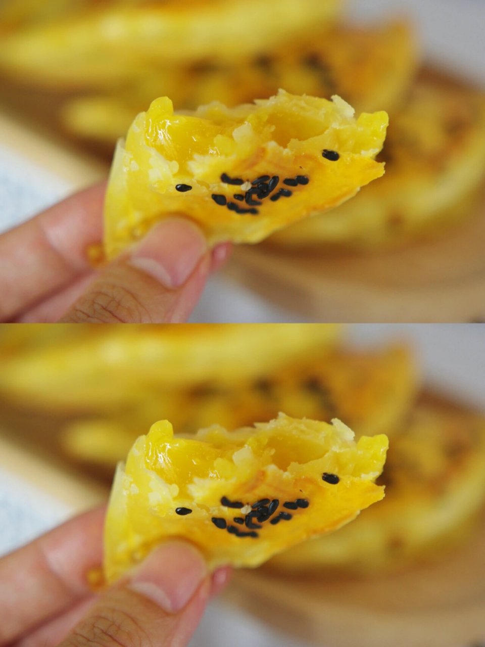 黄桃罐头的神仙吃法—黄桃派 黄桃派:香甜酥脆,桃香浓郁,简单易做味道