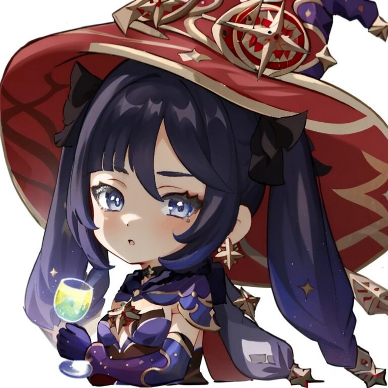 原神q版头像40:莫娜