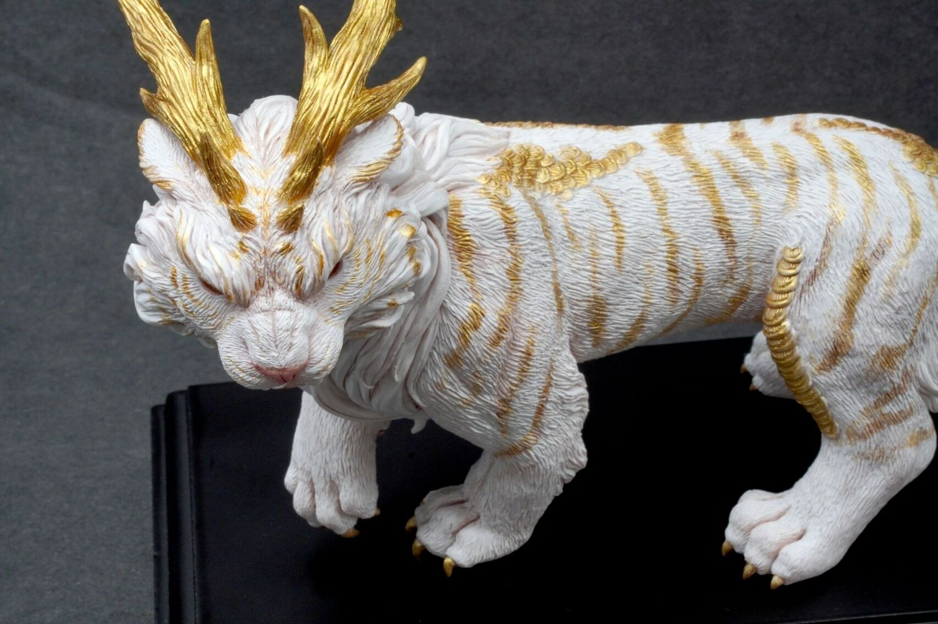 千江月国风神兽手办-龙九子之狴犴 中国古代神话传说中的神兽,为鳞虫