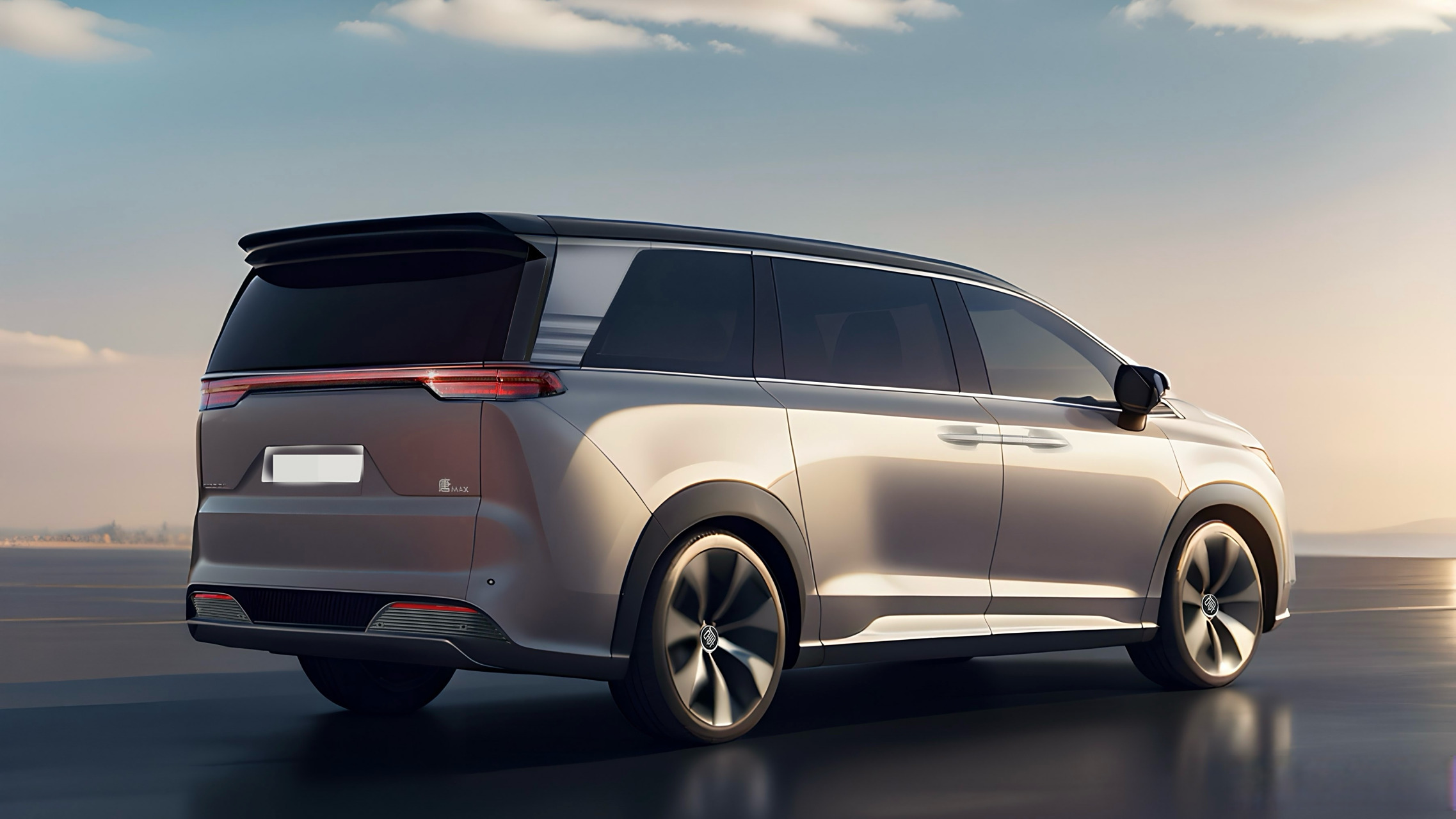 比亚迪唐max最新渲染图曝光:定位中大型mpv!