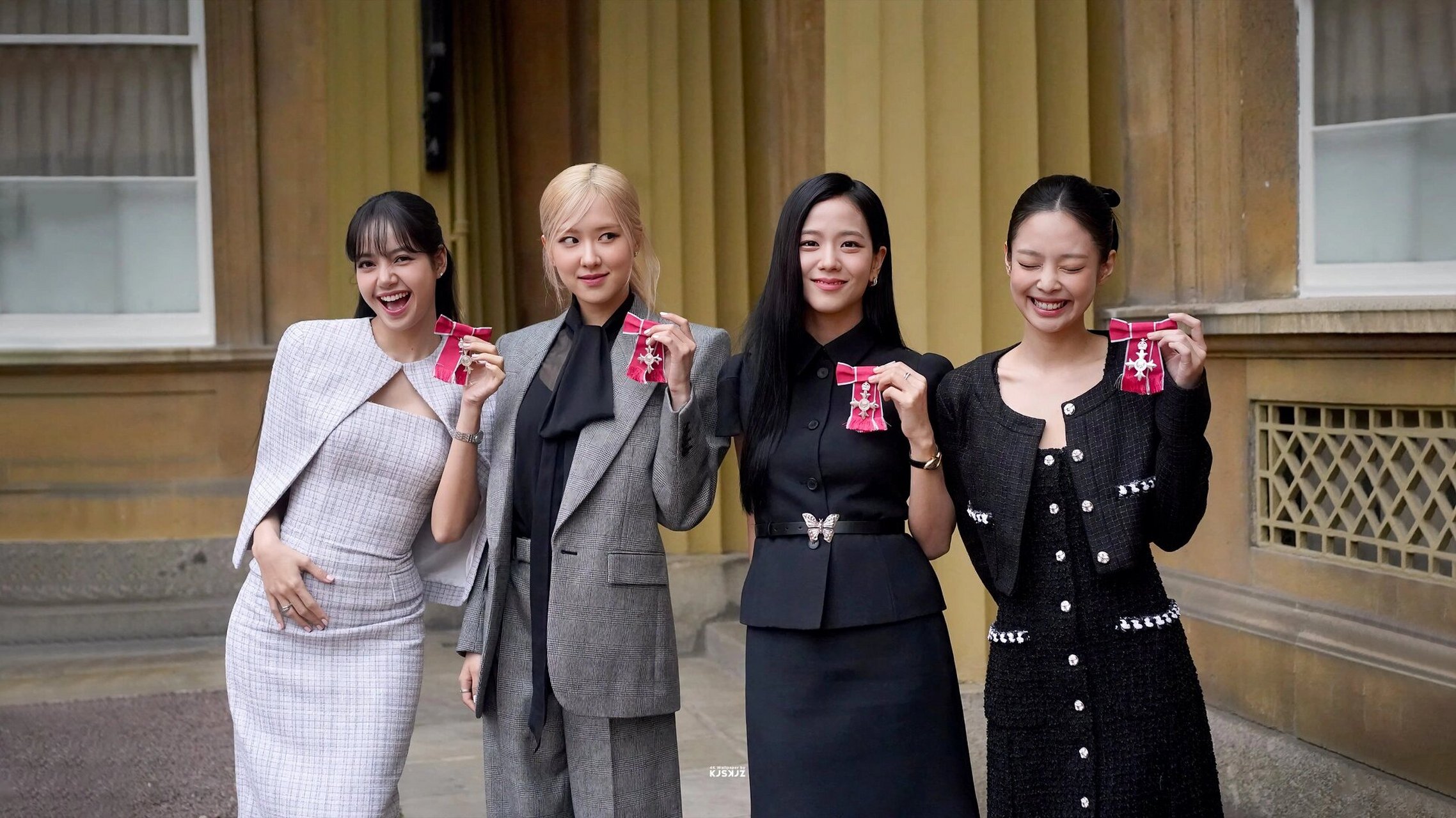 blackpink伦敦授予勋章 壁纸和桌面壁纸! cr.kjskjz
