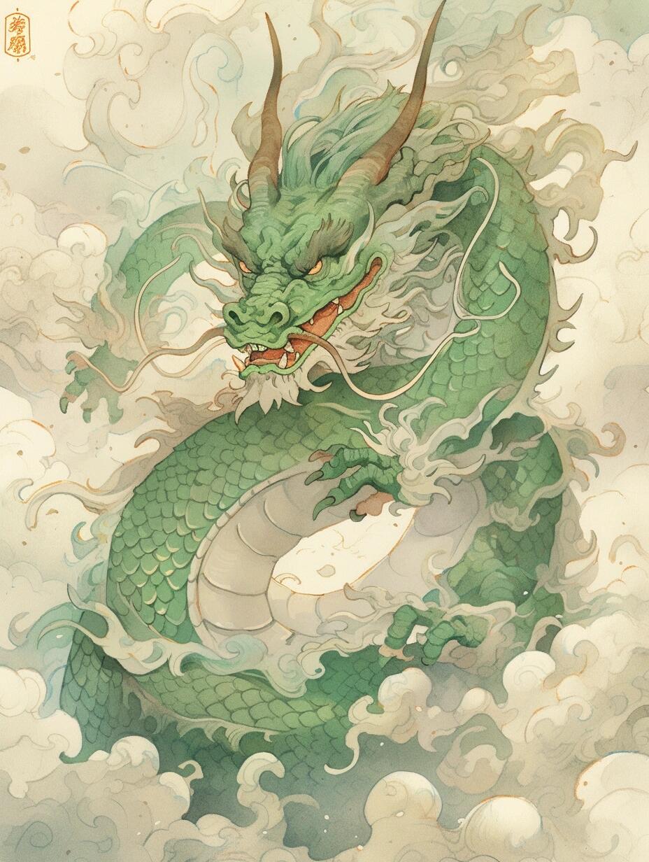 《山海经》——青龙
