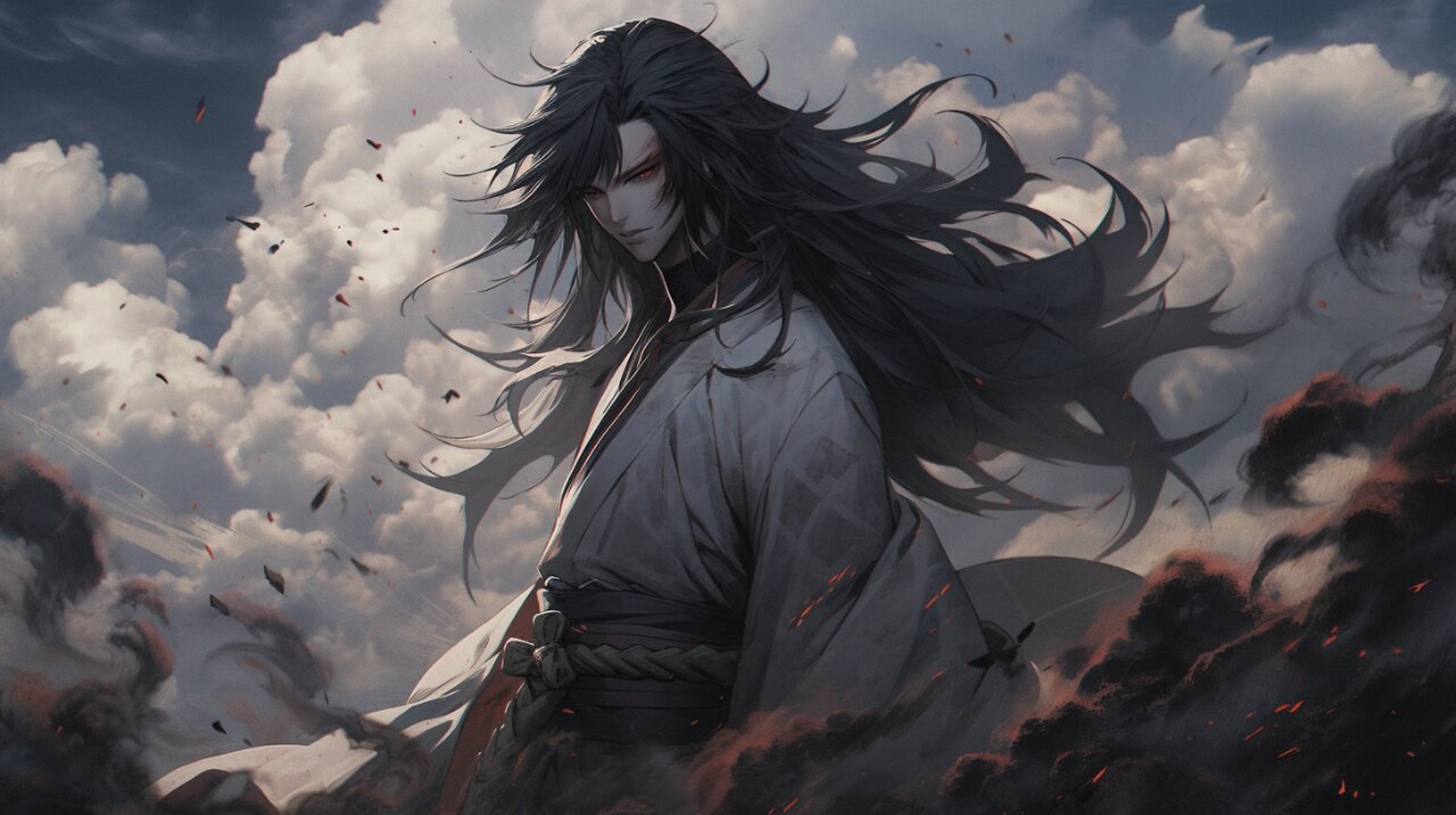 蛇眼的魅力:大蛇丸精美壁纸合集 蛇眼的神秘感受禁术散发的力量.