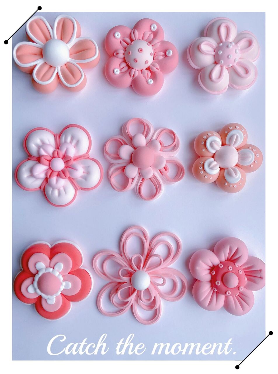 黏土/粉色花儿 女孩儿们永远无法拒绝粉色