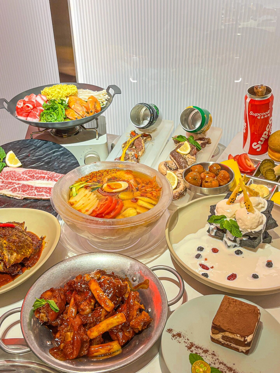 徐州美食|彭城一号颜值口味都在线的烤肉店 这门面装修的还以为是酒吧