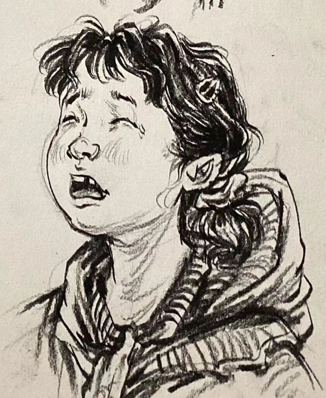 速写头手脚和生动表情2.0! 马上就要联考了,憋口气冲上去!