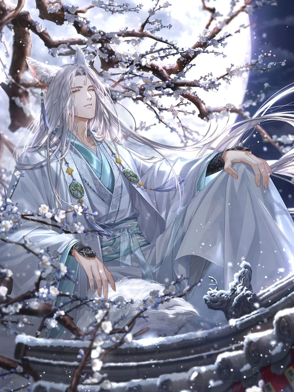 光与夜之恋 齐司礼卡面高清壁纸        图源:lofter轩辕的泪(互) 是