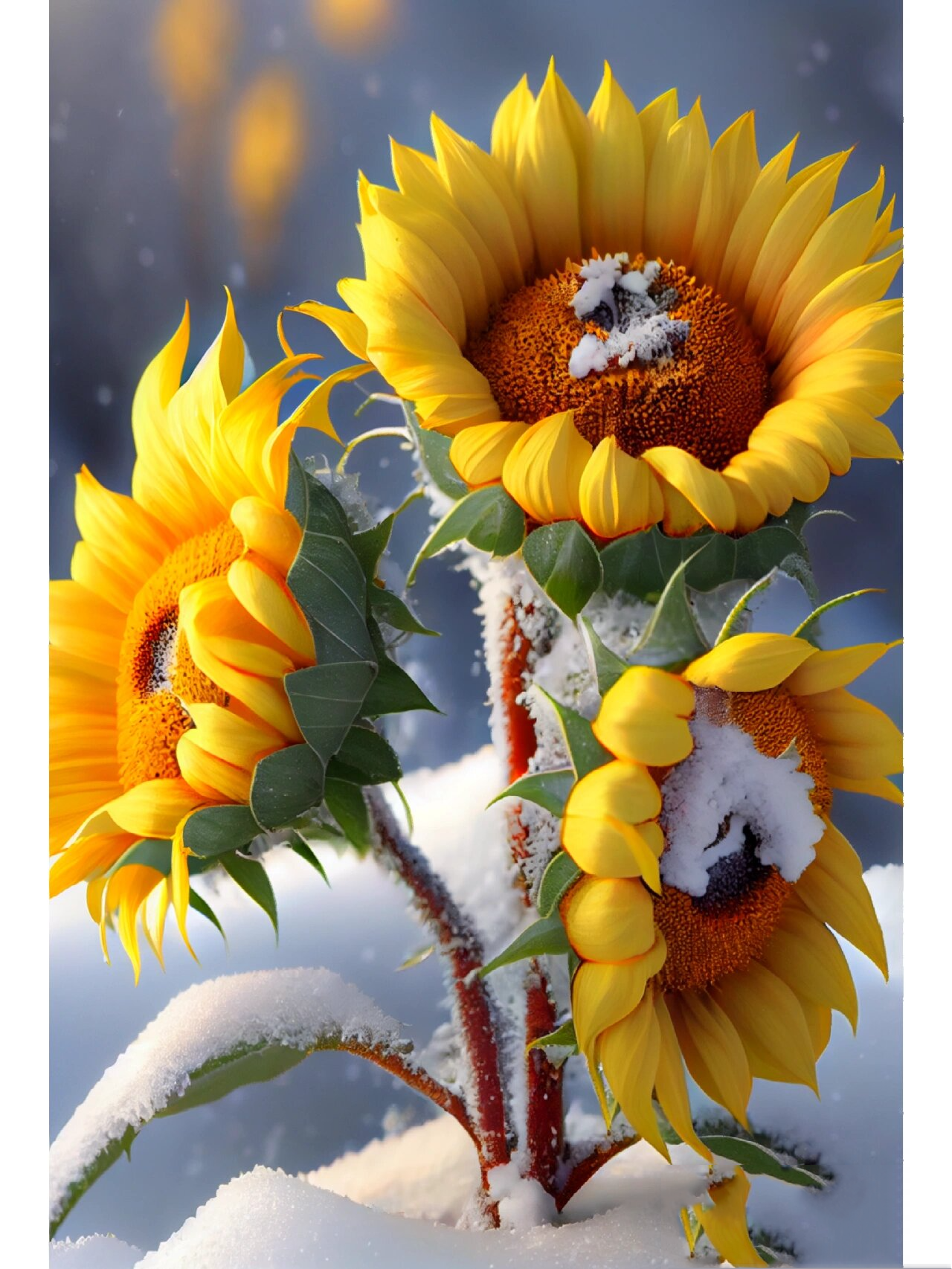 壁纸—向日葵 向日葵有个很浪漫的花语:入目无他人,四下皆是你!