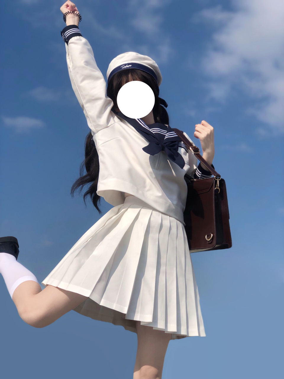 记录我的第30套水手服之纯白小海军 小海军耶～ 91