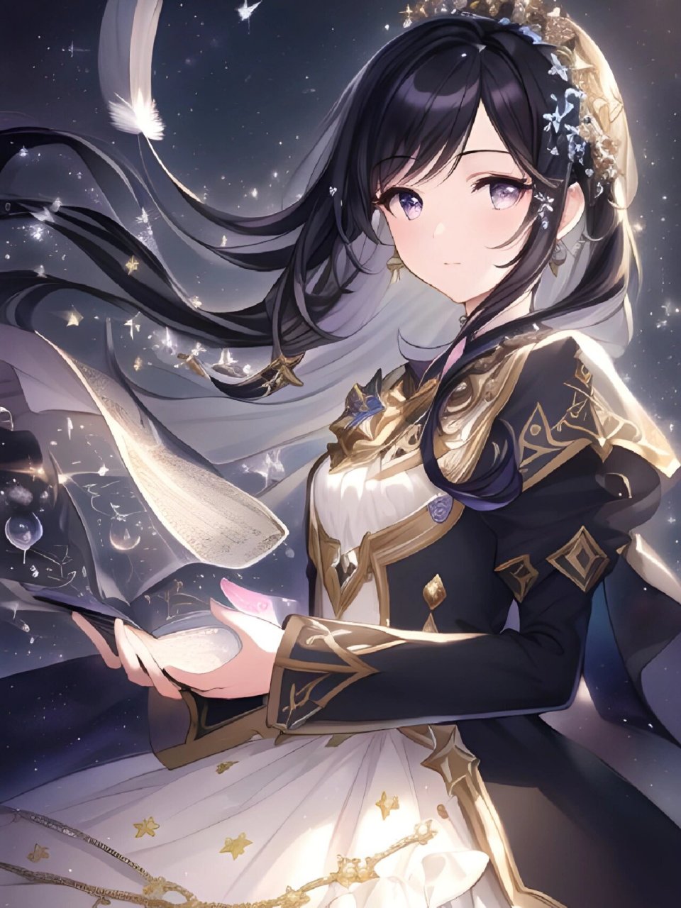 摩羯座73|不念过往不惧将来|二次元壁纸