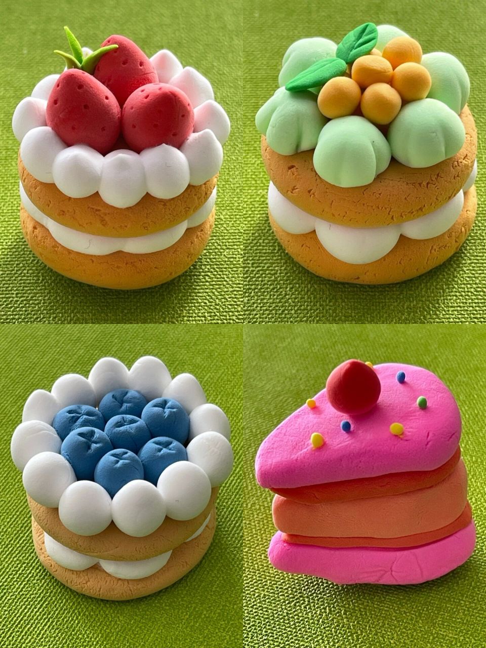 超可爱黏土造型1156621566(小蛋糕90 不快乐也没关系 我们