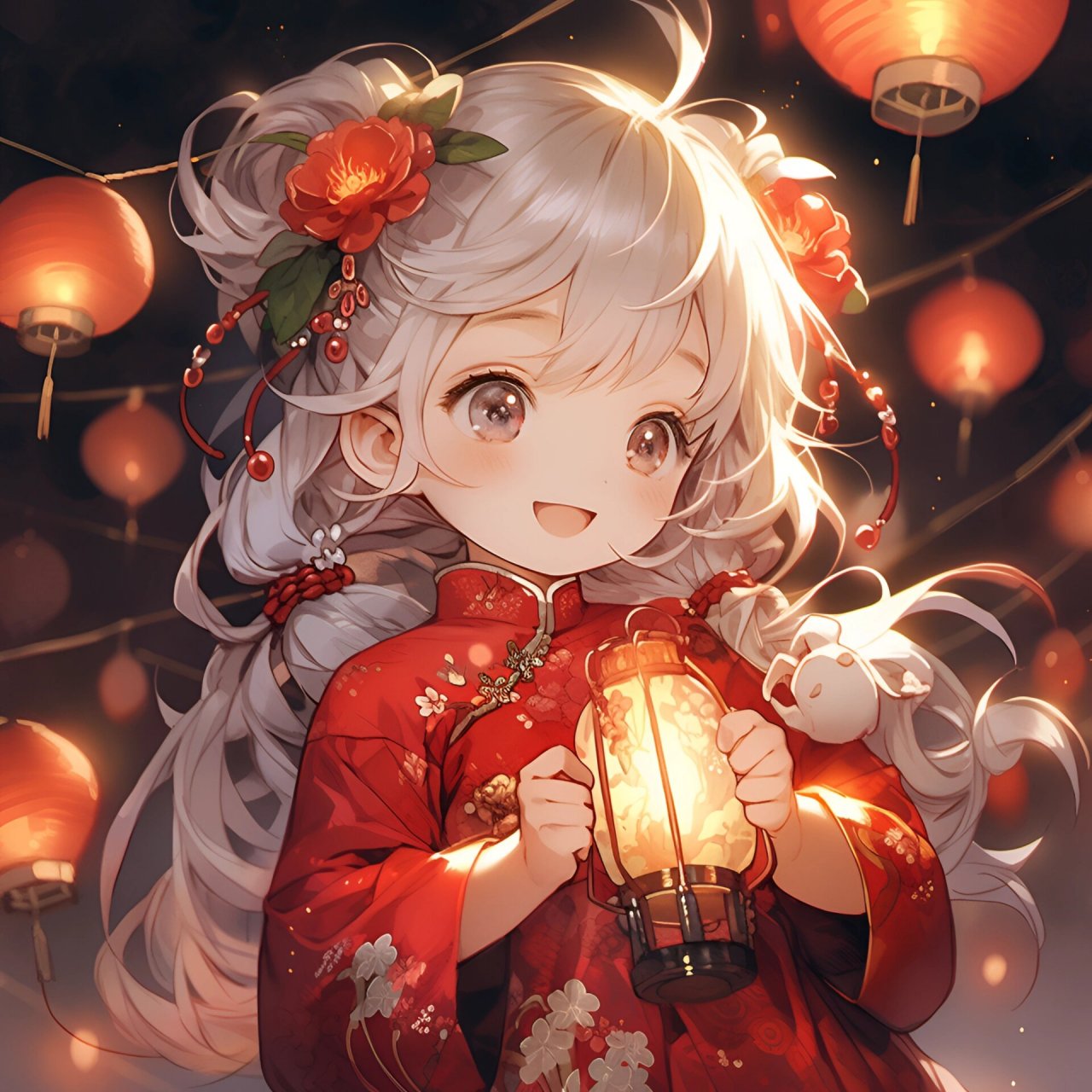 迎接新年当然要换上喜气洋洋的头像, 今天分享几款超有节日氛围的红