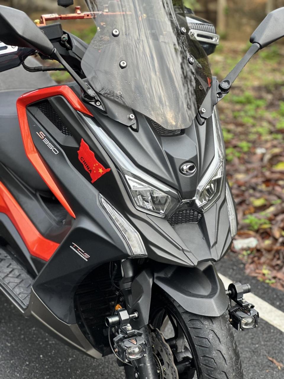 2021年11月上牌tcs版光阳赛艇s350!实表1万公里!牌证齐全必须过户!