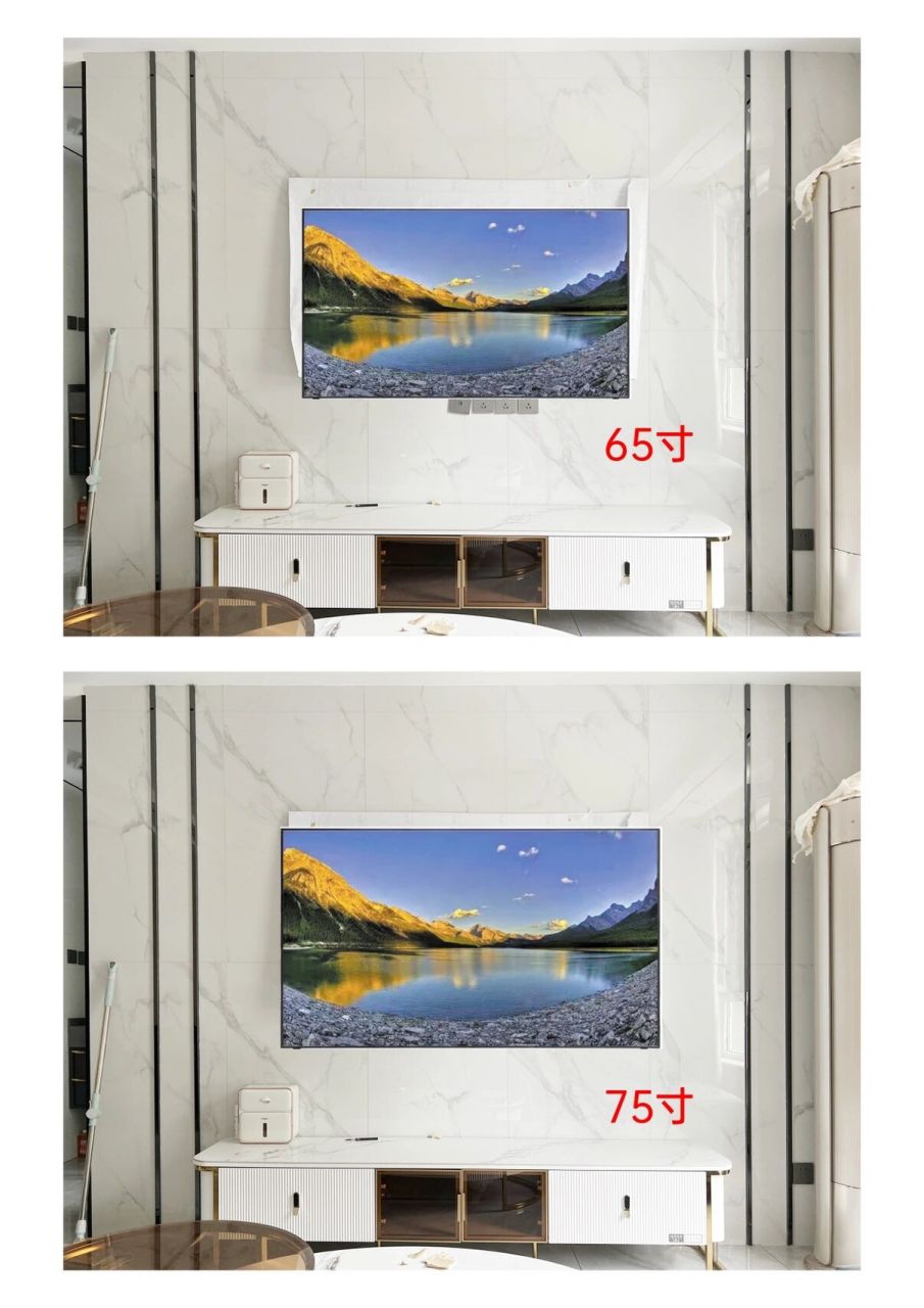 6米距离 65寸还是75寸 我知道人均100寸以上 来点不一样的
