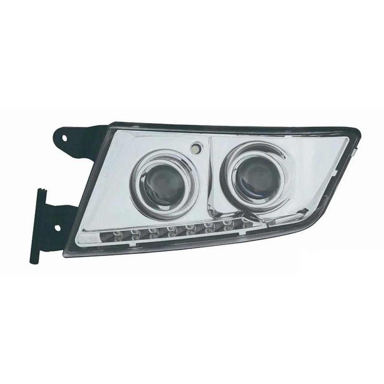 试用了这款重汽汕德卡led大灯总成,真的超亮!