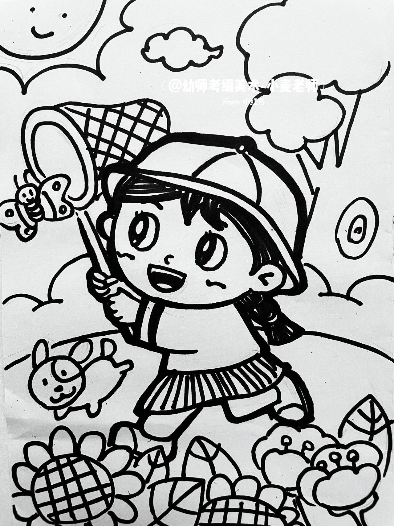 春夏秋冬,四季—3/5分钟主题画 速画