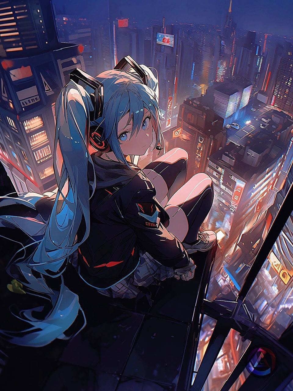 5.4k超清壁纸|初音未来 公主殿下02朋克风  95公主驾到