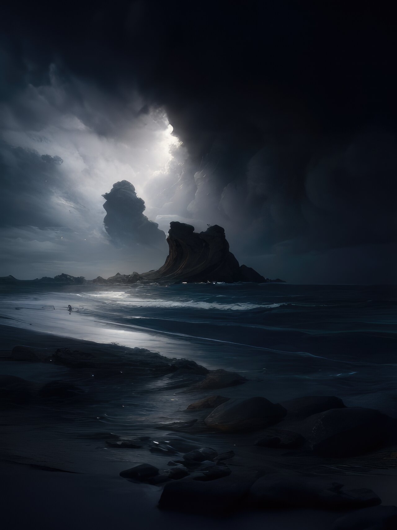 暗黑系手机风景壁纸