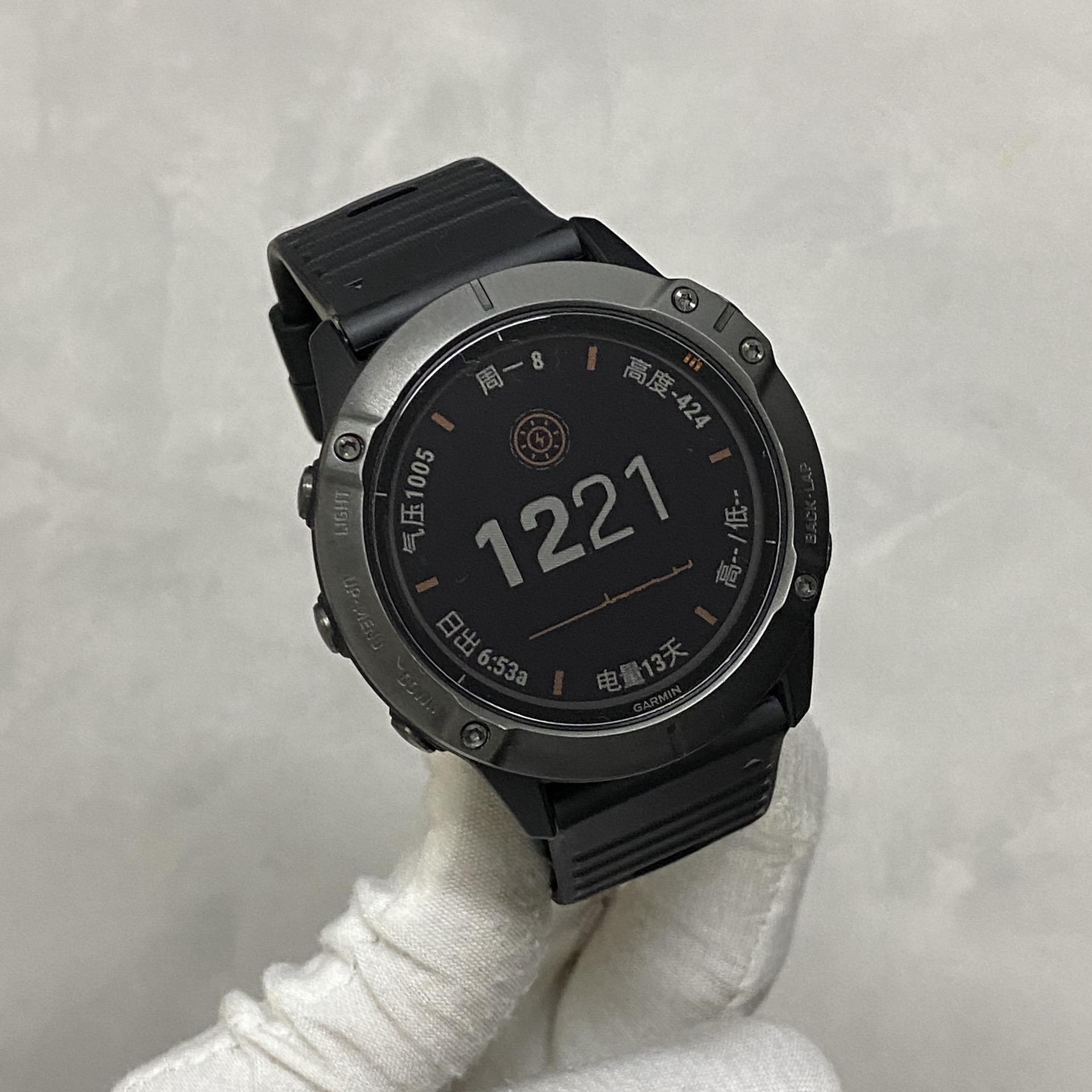 佳明fenix 6xpro so太阳能版.