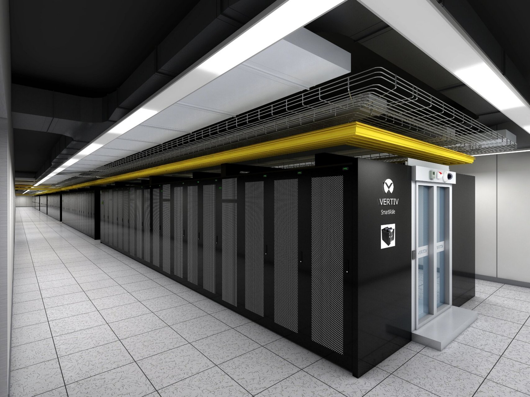 室内机房3d效果图 机房效果图 3d效果图