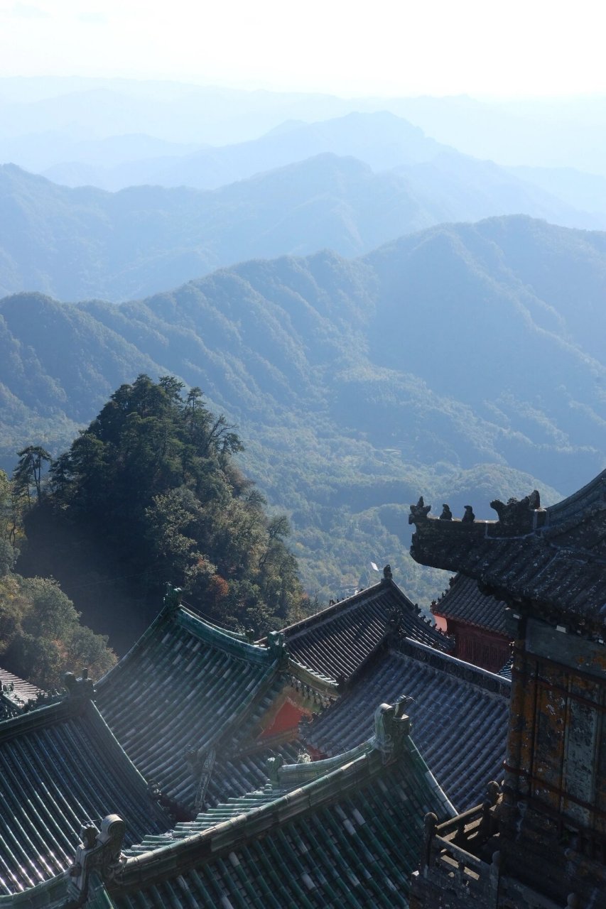 武当山道观系列(3)充满传说的金顶 绝美景色 武当之巅,莫过于这处金顶