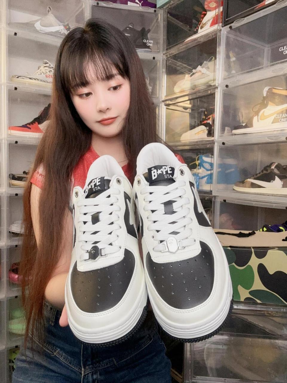 bape鞋子女款最低码图片