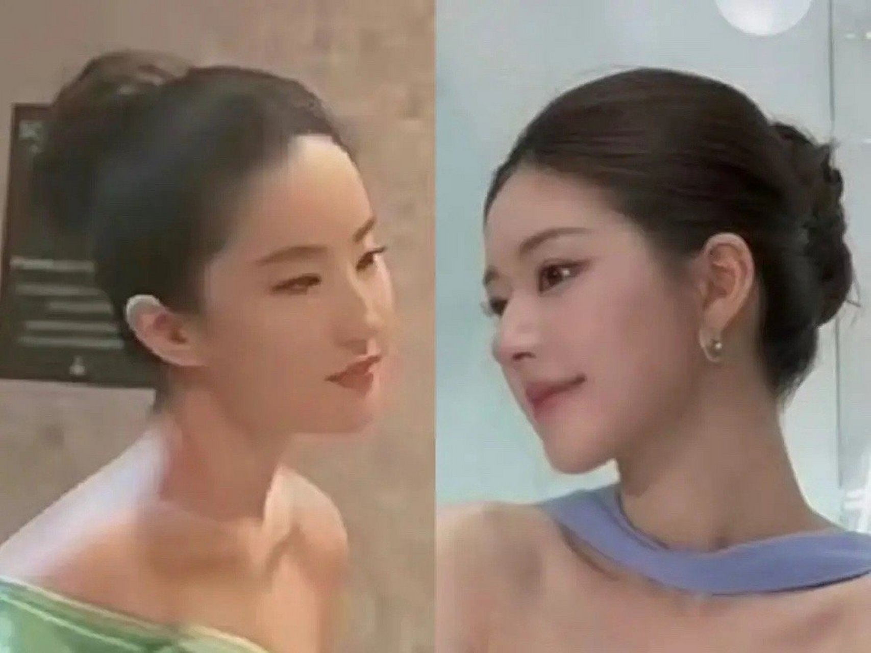 赵露思和刘亦菲是不是还挺像的