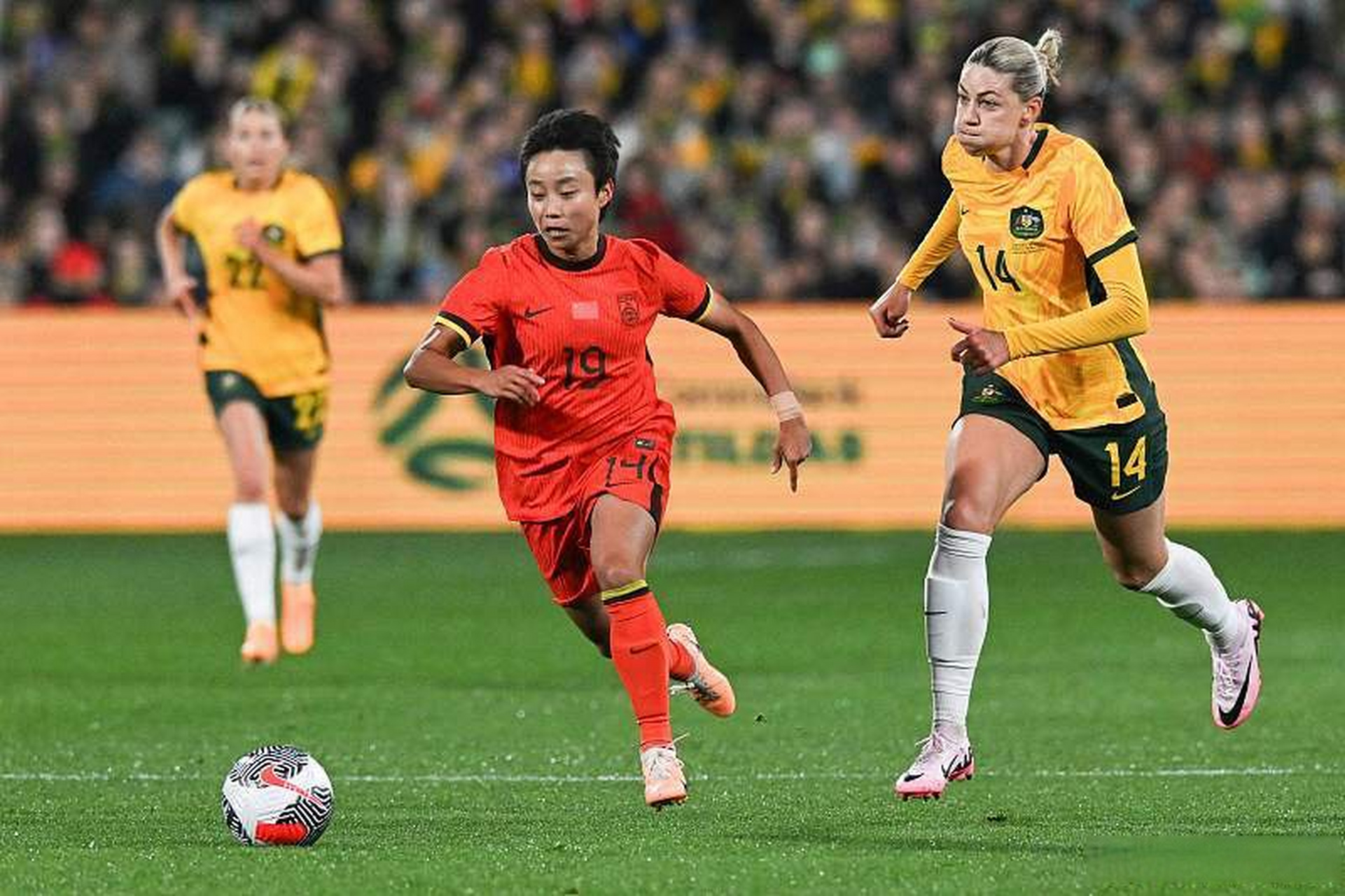 澳大利亚取得女足胜利晋级四强
