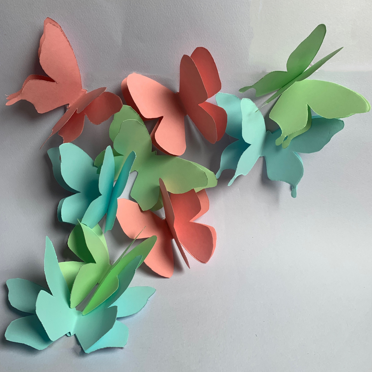 今天小纸给大家带来一款特别简单易学的立体蝴蝶剪纸.