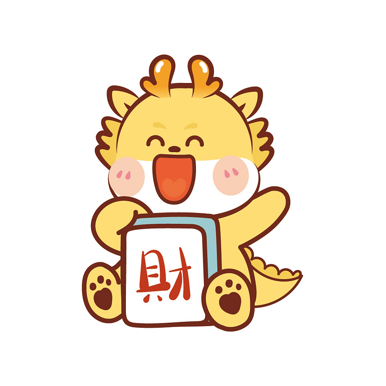 小飞龙ip卡通形象,治愈系ip,元气满满,活泼有趣,传达出可爱, 正直