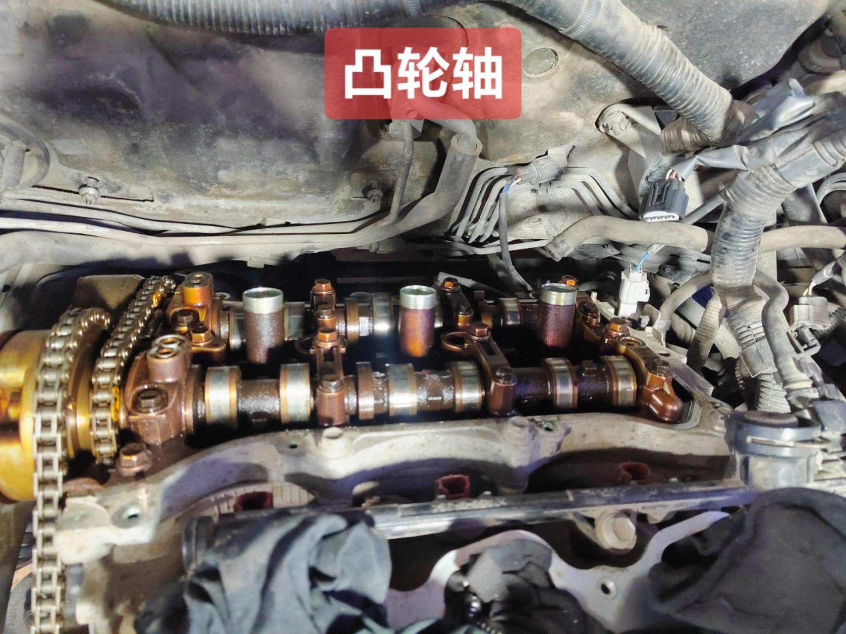 雷克萨斯es350更换正时链条,免拆更换