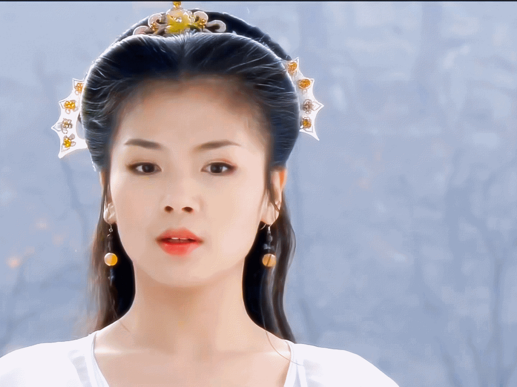 刘涛在《宝莲灯前传》里演的瑶姬好漂亮 在凡间的造型很温婉,非常有