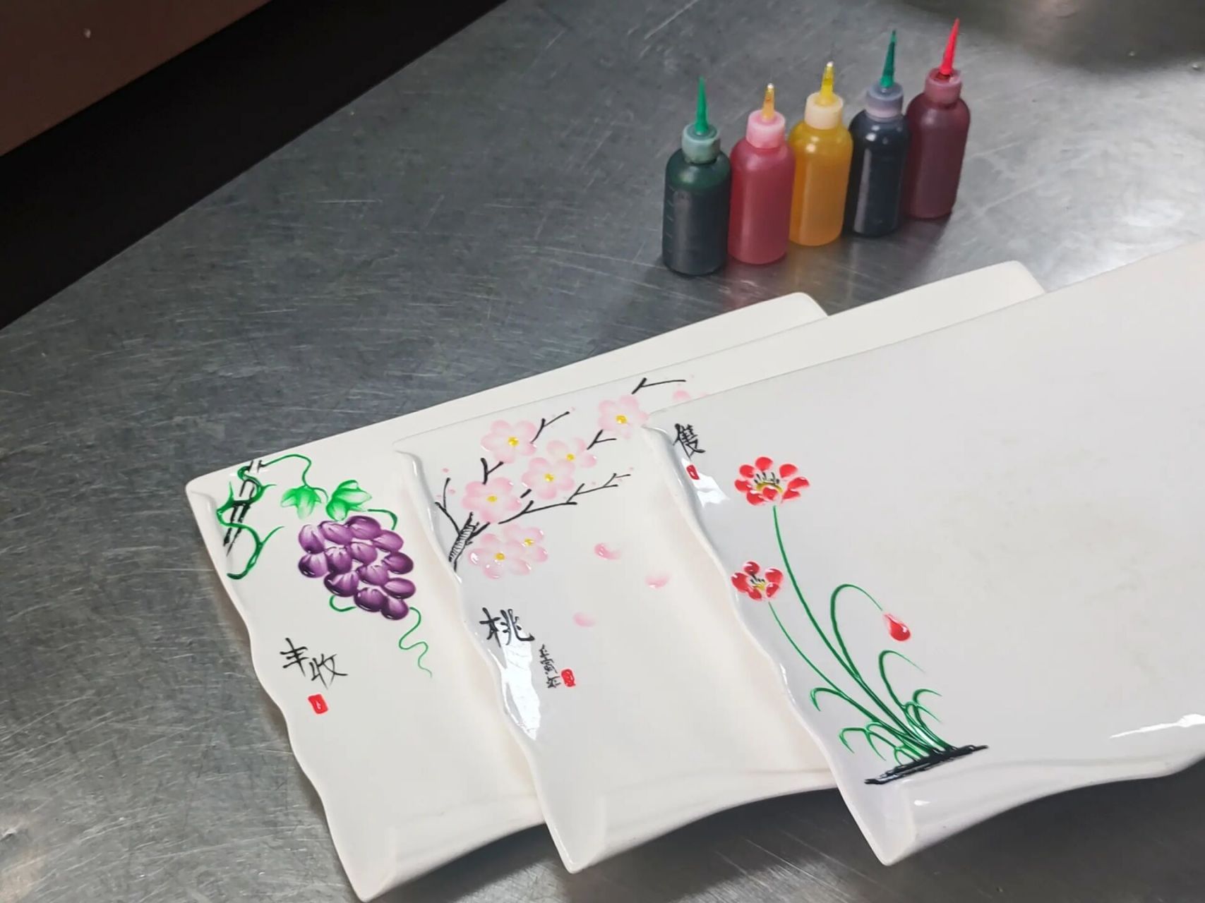 简易盘饰(果酱画)酒店专用