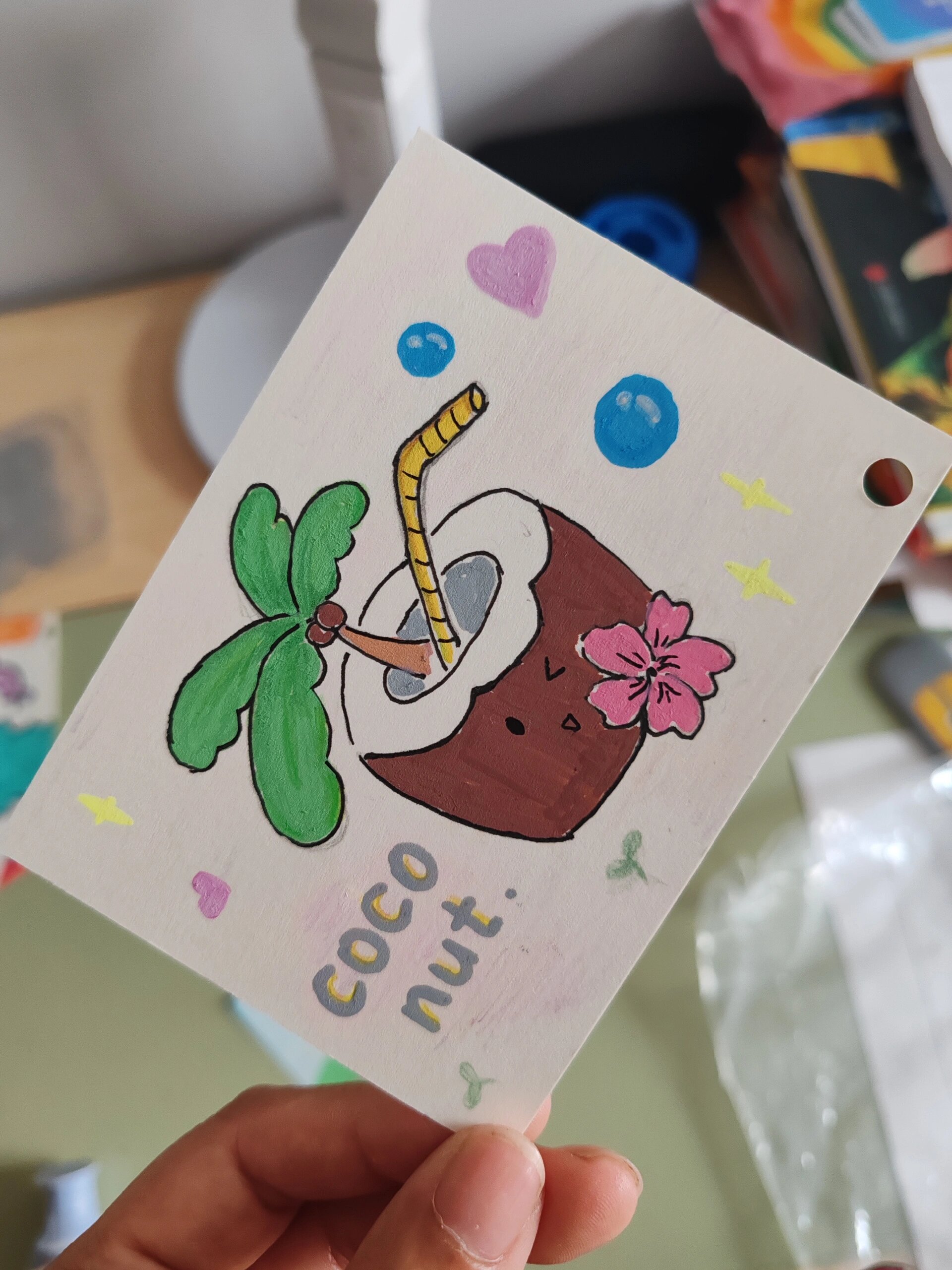 手绘单词卡 咱就是说 这么画下去 是不是可以不用买单词卡了 	 老母亲