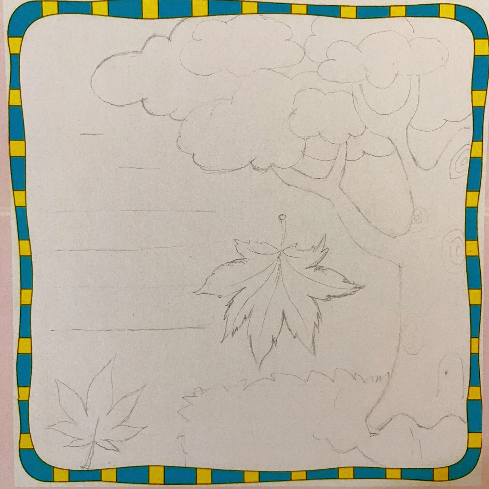 古诗配画《风》