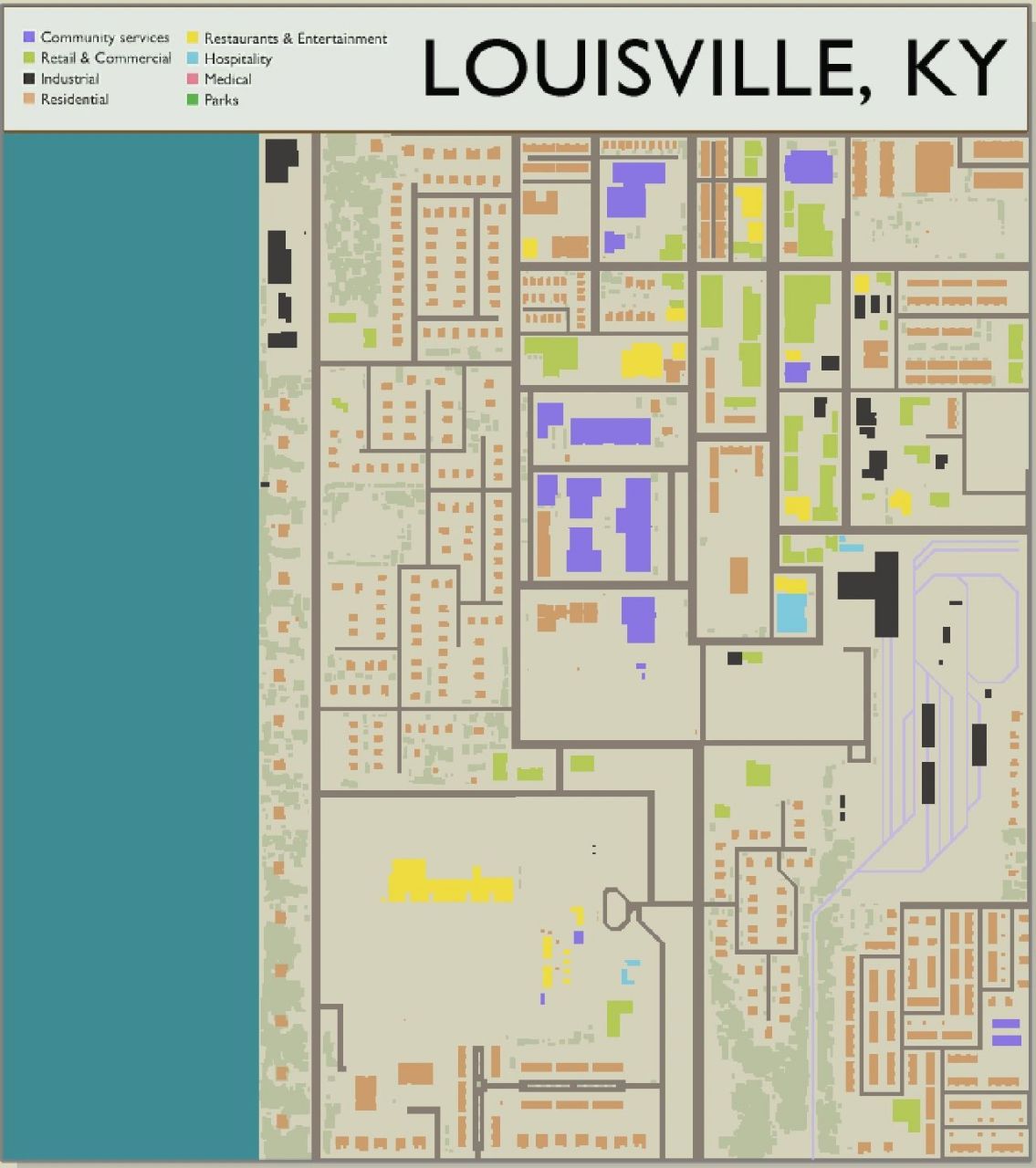 僵尸毁灭工程-路易斯威尔地图