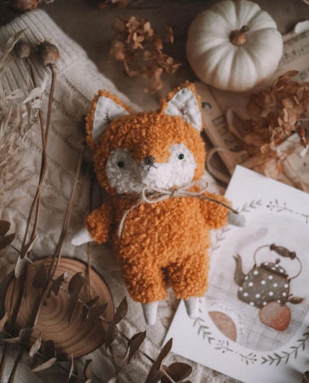 超可爱治愈系手作小动物玩偶02温暖整个秋冬 手作欣赏7015 毛绒