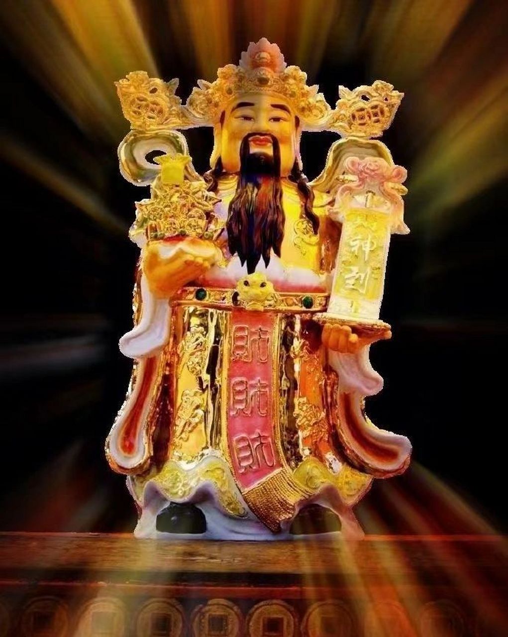 师父说:初五喜迎财神【附迎财神方法】 93方法1:如果家中供奉财神像