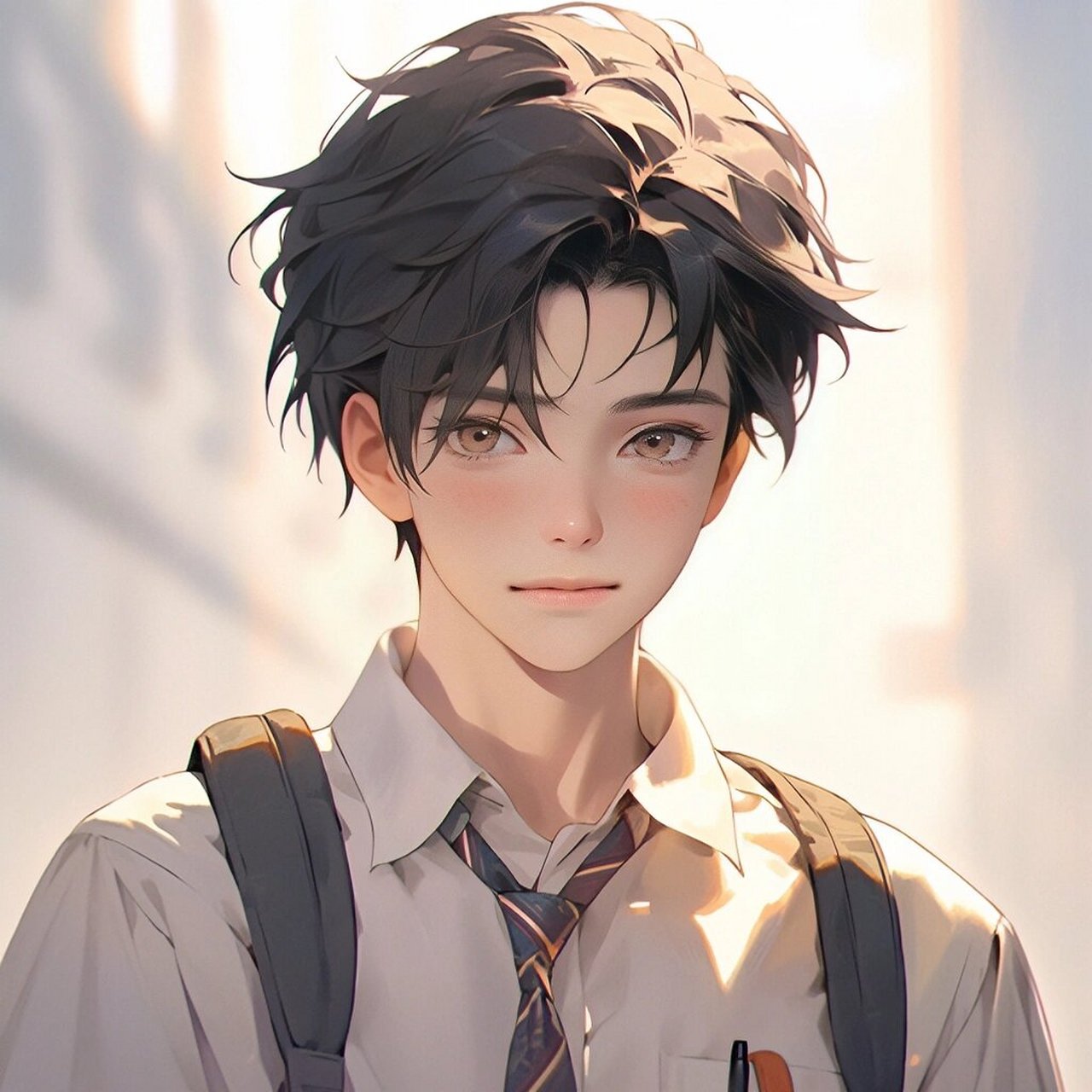 动漫男生头像丨帅气男孩 校园风,帅气,少年感,阳光~ 每天不一样的风格