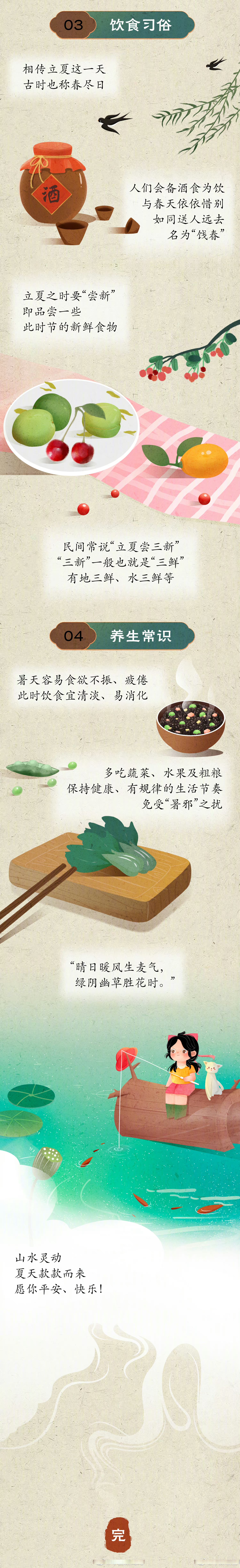 立夏习俗有哪些#立夏,二十四节气中的第7个节气,夏季的第一个节气