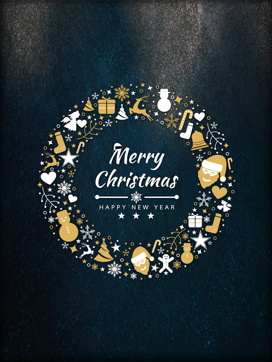 圣诞元素丨圣诞节小元素装饰组合排版合集78 96merry christmas