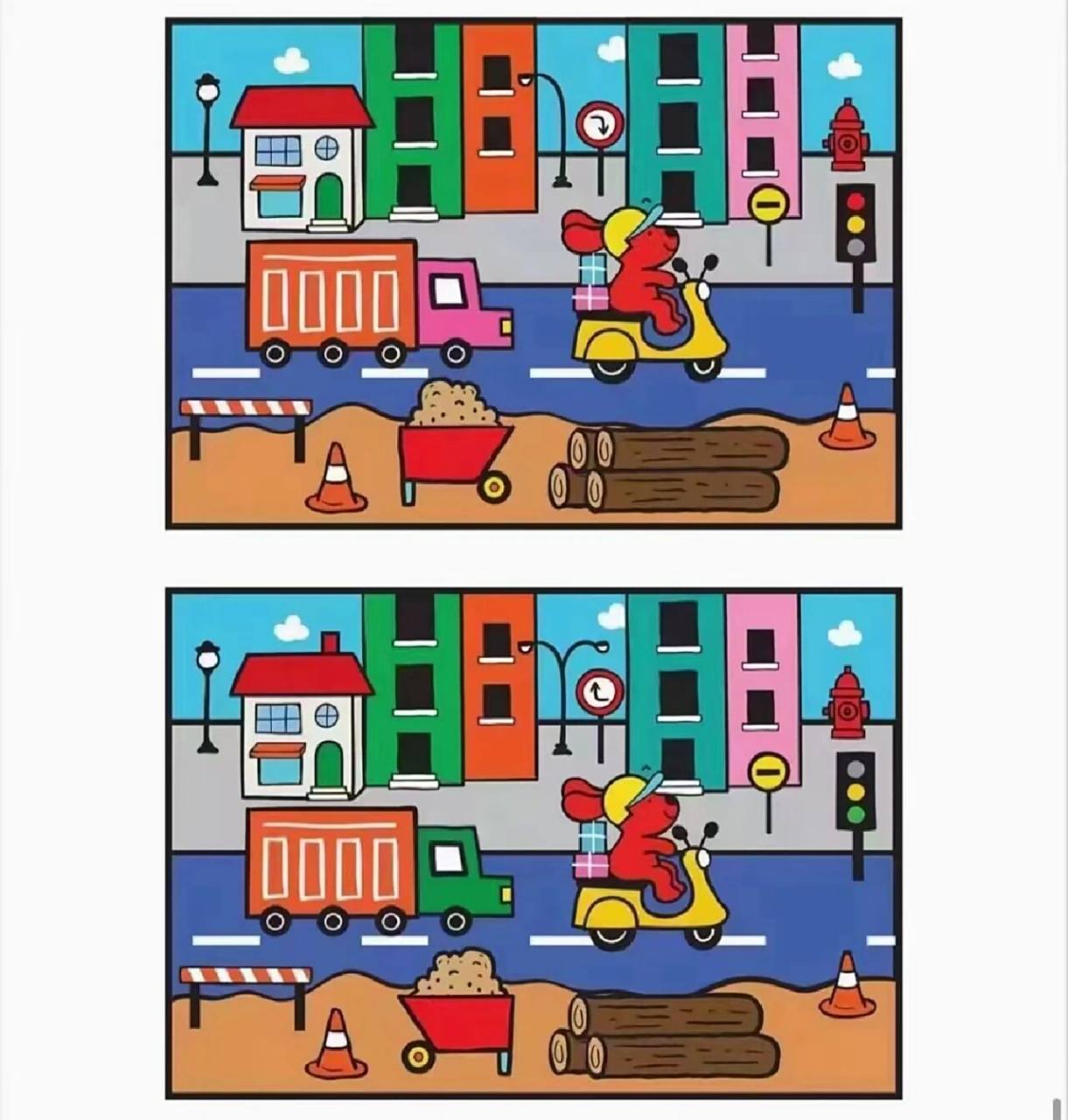 幼儿园益智——找不同